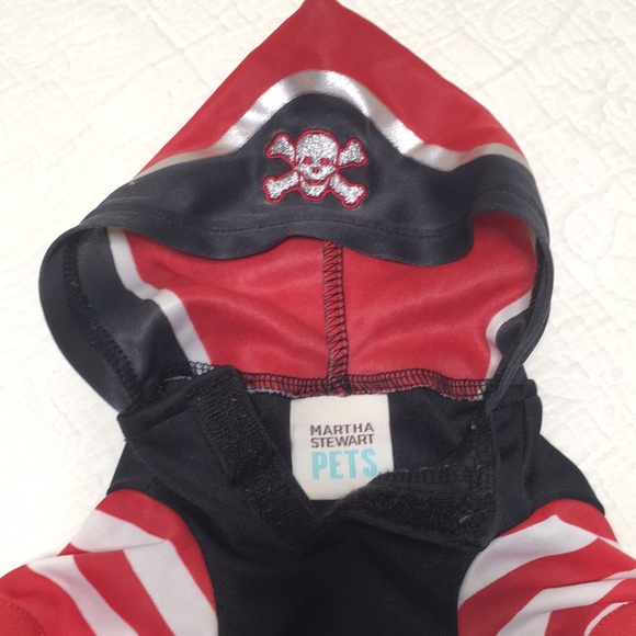 Medium Pirate Costume for Dog by Martha Stewart Pets - Picture 7 of 13